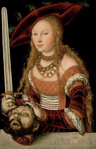 Lucas Cranach Judith with the head of Holofernes